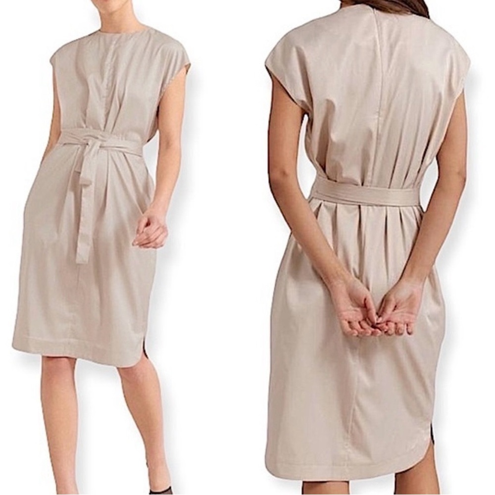 Modern Citizen cream belted Women's Dress